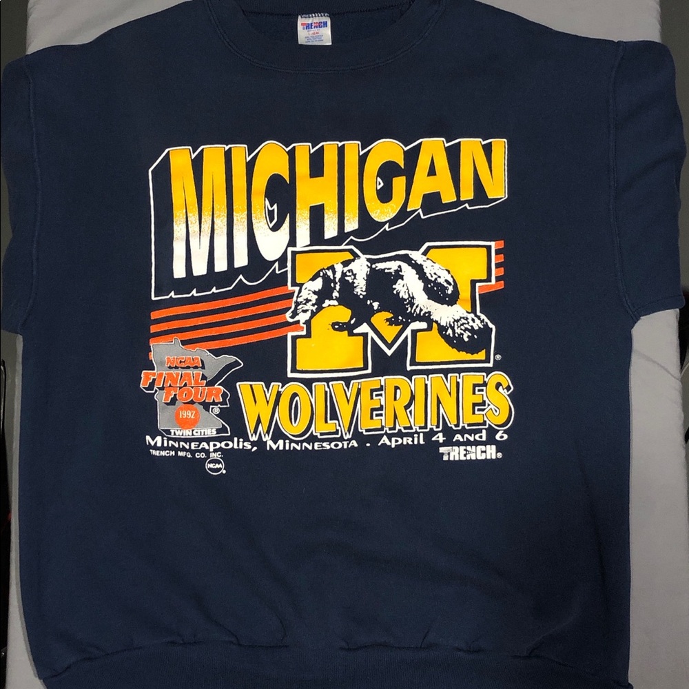 92’ Michigan Final Four Sweatshirt 🔥